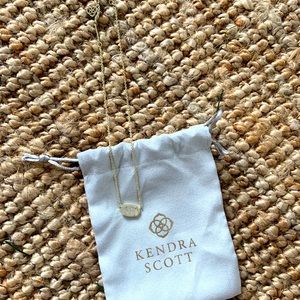 Kendra Scott Gold Drusy Necklace
